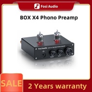 Fosi Audio Phono Preamp สำหรับแผ่นเสียง Phonograph Preamplifier 5654W หลอดสุญญากาศเครื่องขยายเสียงไฮ