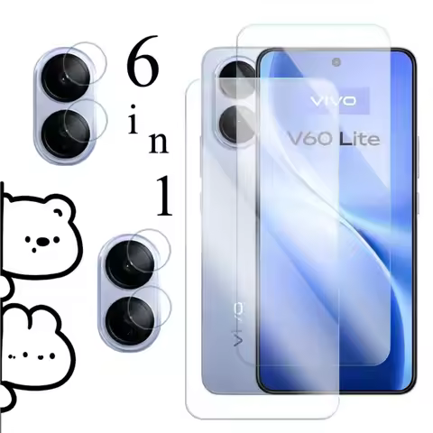 For Vivo V60 Lite 5G glass For Vivo V60 Lite 5G Screen tempered Screen Protective Glass Camera LensF