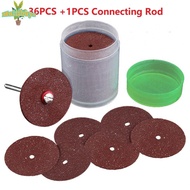 【MULSTORE】Cutting disc 24mm +1x Connecting Rod Kit Abrasive Rotating tool 24x2.2mm