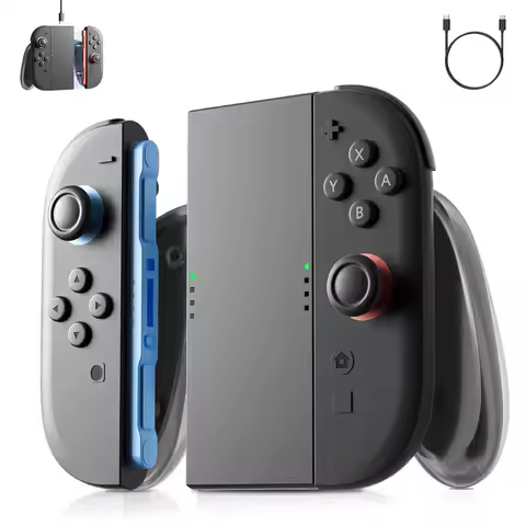 Charger Grip For Nintendo Switch 2 Controller Portable Magnetic Charger Handle For Switch 2 Joy-Con 