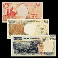 Brand New Genuine Coins Indonesia Old Version Large Set of 3 Asian Foreign Currency Coins Collectibl