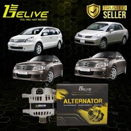 BELIVE 100% NEW NISSAN LIVINA/LATIO ~1.8cc~,SYLPHY G11~2.0cc~,TEANA J32~2.0cc~6PK/3PIN/110AMP ALTERN