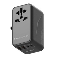 MOMAX 1-World Universal 4-Port Travel GaN Charger 100W