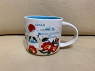 現貨 星巴克 STARBUCKS 日本 JAPAN 四季 冬季款 國家馬克杯 國家杯 YAH 咖啡杯 414ml 收集