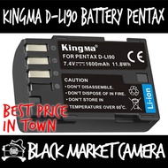 [BMC] Kingma D-LI90 Rechargeable Battery For Pentax K-1/K-3/K-5/K-7/K-7D/D-K-52/645D *Free Battery C