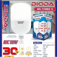 PUTIH Mitsuyama LED Bulb DC 12V 30W 40W 50W E27 White DIODE Series 30W - 50 Watt