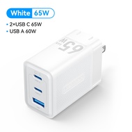 Vention PD 65W củ sạc nhanh GaN 3 Port USB Type C 4.0 3.0 Fast Charger for iPhone 16 15 14 13 Pro Ma