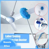 *READY STOCK AT MALAYSIA*Ceiling Fan Duster Dust Cleaner Cleaning Tool Adjustable Microfiber Brush C