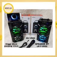 Speaker Bluetooth LR F-2022 + Mic / Speaker Aktif JBL F 2022 high
