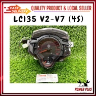 ORI HLY YAMAHA LC 135 135LC LC135 4S 4 SPEED V2 V3 V4 V5 V6 V7 SPEEDOMETER METER ASSY BASE MERAH ORIGINAL 55D-H3510-30