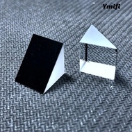 YMIFI Rainbow Prism, Optical Glass Optical Components Triangular Prism,  20mm Miniature Reflecting R