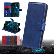 Leather Case Samsung Galaxy A72 A52 A32 A3 Core A12 A03S AO2S A02 M02 M32 Flip Magnet Cover Casing C