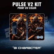 PANEL BACKDOOR PULSE AIO V2 KIT PRINT UV EDISI AI CHARACTER