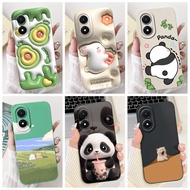 Casing For Vivo Y02s V2203 Phone Case Lovely Cartoon Square Camera Lens Protection Soft Matte Cover 