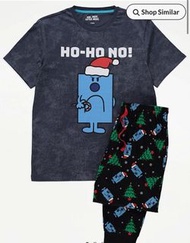 英國 代購 Mr Men and Little Miss Mr. Grumpy 成人 聖誕節 家居服 睡衣 套裝
