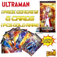 KAYOU Super Hero Ultraman Cards Kayou Series 2 Pack 6 Cards Set