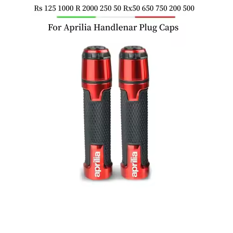 For Aprilia Rs 125 1000 R 2000 250 50 Rx50 650 750 200 500 Rs 250 All Years 7/8" 22MM Hand Grips End