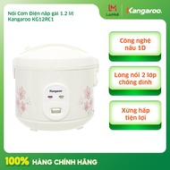 Nồi cơm nắp gài Kangaroo 1.2 lít KG12RC1 chính hãng 100% trưng bày mới 99% 1.2 lít Số người ăn 2 - 4