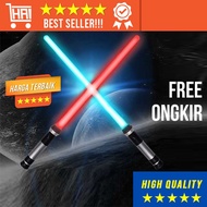 BOYS' TOY SWORD LIGHT 2PCS LED SWORD LIGHTSABER TOY STAR WARS DOUBLE LIGHT ELECTRIC SWORD LIGHT STIC