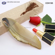 Horn comb made in Japan (Size: M - 16cm) How to take care of hair - COH195