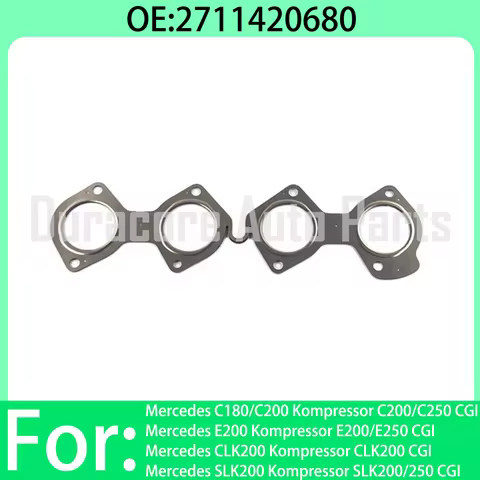 Exhaust Manifold Gasket 2711420680 For Mercedes Benz C180 C200 C250 E200 E250 SLK200 GLK200 M271 Eng