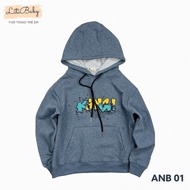 [Genuine] Cotton sweatshirts hoodie size 8 to 18 years old [ANB] Support to change