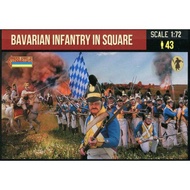 Strelets 274 Bavarian Infantry in Square 1/72
