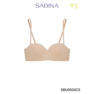Sabina Pretty Perfect Level 1 Bra Strapless No Underwire Code SBU9500C3-Dark Flesh Color