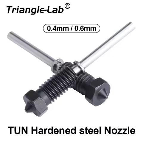 Trianglelab TUN Unity Nozzle Hardened Steel Tun Nozzle All-in-one Compatible With Matrix Extruder CH