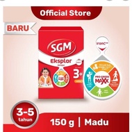 SGM Eksplor Belajar 3+ / Susu Pertumbuhan 3-5 thn Madu Dus Kecil 150 g