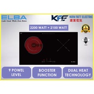 Elba Built-In Induction Ceramic Hob 2200W (Ceramic) + 2100W (Induction) EICH-Q7052ST(BK)