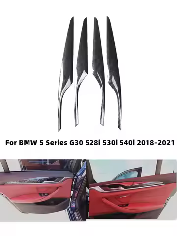 For BMW 5 Series G30 528i 530i 540i 2018 2019 2020 2021 Door Crossbar Interior Decoration Accessorie