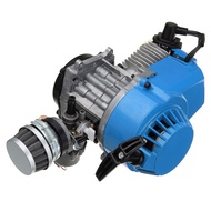 Samger 49cc 2-Stroke Pocket Bike Engine Motorcycle Engine Motor Air Filter Pullstart Quad Pocket Bik