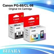 Canon PG BLACK 88 / CL 98 Black &amp; Color Original Ink Cartridge CANON INK PRINTER PRINTERS 100% ORIGINAL