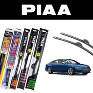 PIAA Audi A7 Sportback C8 (2019-Present) Wiper Si-Tech Super Graphite Aero Vogue Flex Radix Silicone