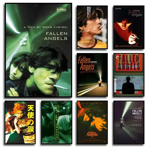 Classic Retro Wall Art Fallen Angels (1995) Wong Kar Wai Series Canvas Movie Poster Prints Home Bedr