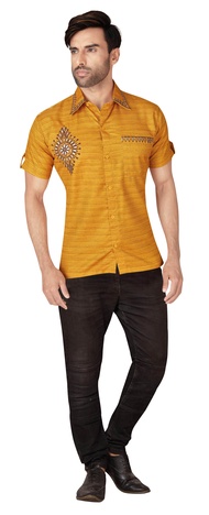 Sonali Men Shirt/Traditional wear/Men Jippa - Q0937