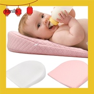 [JU] Infant Pillow Infant Memory Foam Pillow Soft Memory Foam Baby Wedge Pillow for Sleep and Breastfeeding Support Comfortable Infant Head Cushion for Spit Prevention