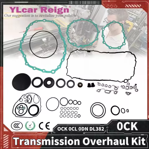 DL382 0CK 0DN DSG Dual Clutch Automatic Transmission Gearbox Rebuild Repair Overhaul Kit Seals Gaske