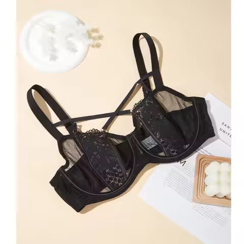 C D E F G H I J 75 80 85 90 95 Stick On Bra Full Cup Plus Size Bras For Women Lace Underwear Bh Bras