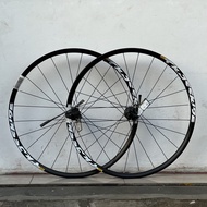 WHEELSET MTB 26 MAVIC CROSSRIDE DISCBRAKE QR TA 15 ROMANIA ORIGINAL