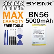 BYONX Battery Bateri BN56 Mi XiaoMi Battery for Xiaomi Redmi 9A / 9C / A1 / Poco C3 (5000mAh)