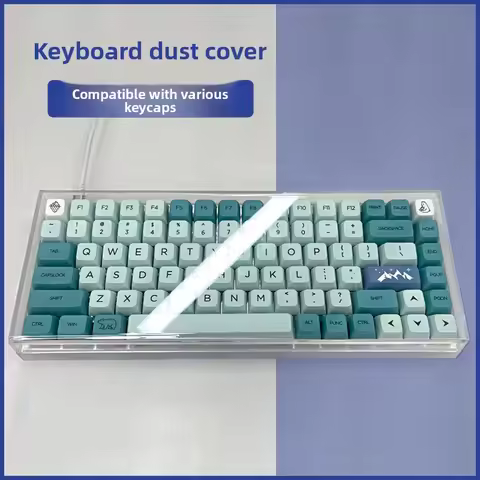 Acrylic Dust Cover for Mechanical Keyboard Transparent 60 Key 87 Key 98 Key 04 Key NJ68 lo FL980 Key