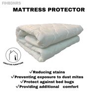 【NEW stock】☬Mattress Protector Mattress Bed Protector Bed Topper|Pelindung Tilam Protector(Single Supersingle Queen King