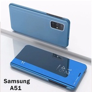 [ส่งจากไทย] เคสเปิดปิดเงา Case Samsung Galaxy A51 Smart Case เคสฝาเปิดปิดเงา สมาร์ทเคส เคสซัมซุง Samsung a51 เคสมือถือ เคสโทรศัพท์ Samsung A51 เคสกระเป๋า