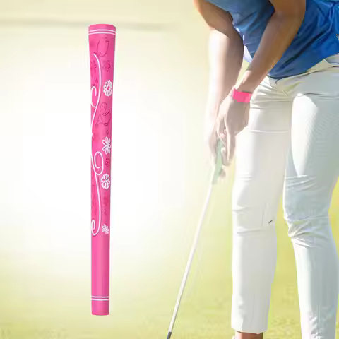 Golf Grip Comfortable Non Slip Strong Traction Shock Absorbing Lightweight Rubber Wood Clubs Grip Ir