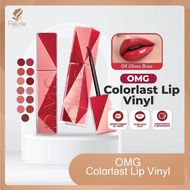 OMG Oh My Glam Colorlast Lip Vinyl 2.5gr - Lipstick Plumpy Transferproof Long Lasting Vinyl Lip/ OMG