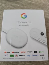 Chromecast with Google TV 4K (snow)