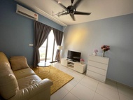 Pangsapuri 700 m² dengan 1 bilik tidur dan 1 bilik mandi peribadi di Seberang Perai (Blue Aesthetic 