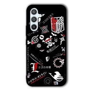 Case Casing Softcase Custom Samsung Galaxy A56 A36 A16 A55 A54 A35 A34 A25 A24 A73 A72 Anime Logo FR